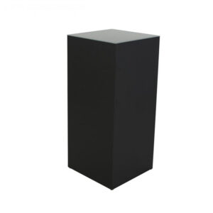 TI17-41 Stehtisch Quadra, schwarz/Glas