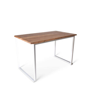 TI10-21-3 Sitztisch Square L, weiß, Tischplatte: Vollholz, HxBxT: 74x120x70cm